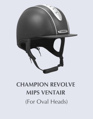 Champion Revolve MIPS Ventair Peaked Helmet for Oval heads